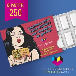 250 CARTES D’AFFAIRES